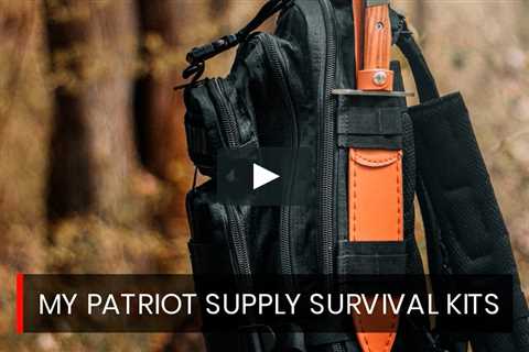 Get A Weather Emergency Survival Kit With Solar Heating & Water Filtration Supplies