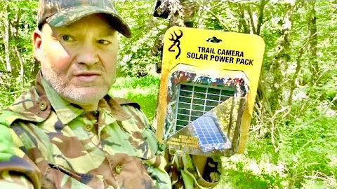 Browning Trail Camera Solar Panels