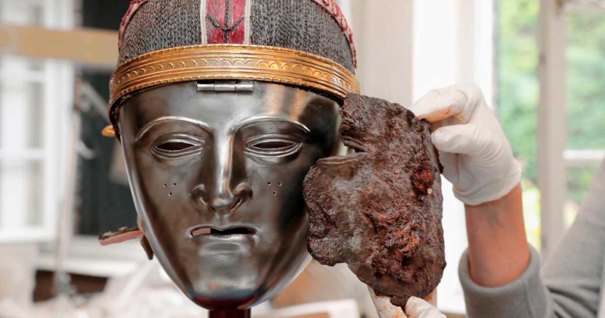 Rare Batavian Calvary Mask Worn in Revolt Against The Romans Found