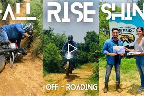 Sunday OFF-ROADING Karke Mazaa Agaya 😍 🏍 YEZDI NOMADS Trail Attack | Throttle Shrottle Cafe..