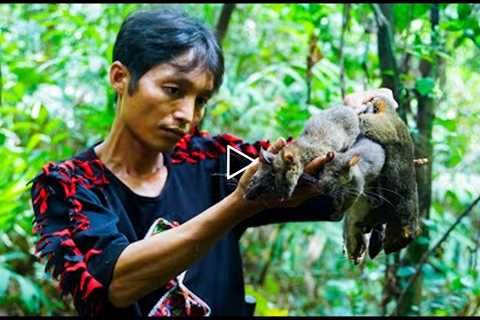 Survival Skills In The Rainforest, Bushcraft Survival, Survival Challenge, Primitive skills, Ep 41