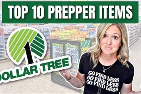 10 PREPPER ITEMS YOU NEED TO BUY AT DOLLAR TREE