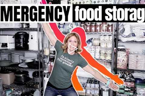 FOOD TO KEEP IN A PREPPER PANTRY | EMERGENCY FOOD STORAGE 101 | FRUGAL FIT MOM