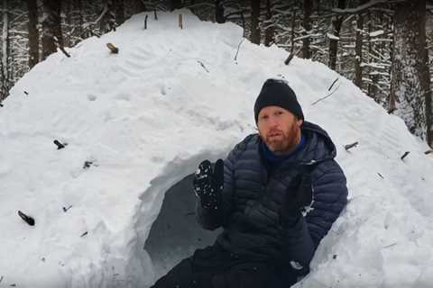 How to Build a Quinzee Snow Shelter For Winter Camping [FREE DOWNLOAD: Quinzee Checklist]
