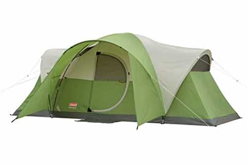 Coleman 8-Person Tent for Camping | Montana Tent with Easy Setup, Green - The Camping Companion