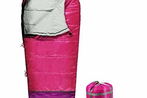 REDCAMP Kids Mummy Sleeping Bag for Camping, 3 Season Cold Weather Sleeping Bag Fit Boys,Girls..