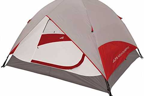 ALPS Mountaineering Meramac 3-Person Tent - Gray/Red - The Camping Companion