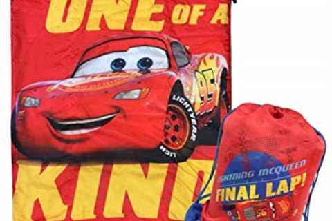 Jay Franco Disney Pixar Cars One of A Kind Slumber Sack - Cozy & Warm Kids Lightweight Slumber..