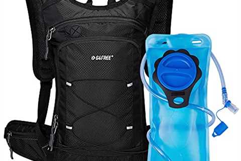 G4Free Insulated Hydration Backpack Pack with 2L BPA Free Bladder for Outdoor Running Hiking..