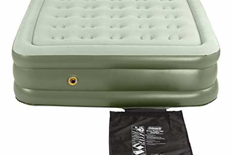 Coleman Air Mattress | Double-High SupportRest Air Bed for Indoor or Outdoor Use , Green - The..