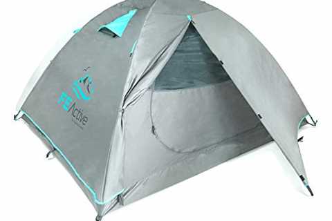 FE Active Waterproof Camping Tent, for Travel and Outdoor Activities. Camping Essential for Hikers..