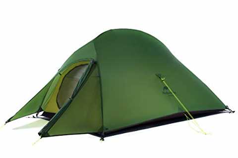 Naturehike Cloud-Up 2 Person Lightweight Backpacking Tent with Footprint - Free Standing Dome..