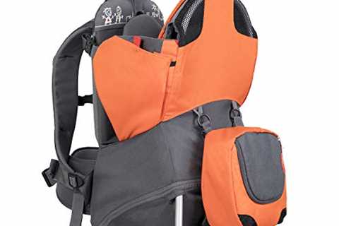 phil&teds Parade Child Carrier Frame Backpack, Orange – Compact, Lightweight (4.4lbs) – Holds a ..