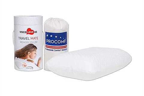 VISCO LOVE ProComf Travel and Camping Mate/Baby/Kid's/Teen's/Adult's Memory Foam..