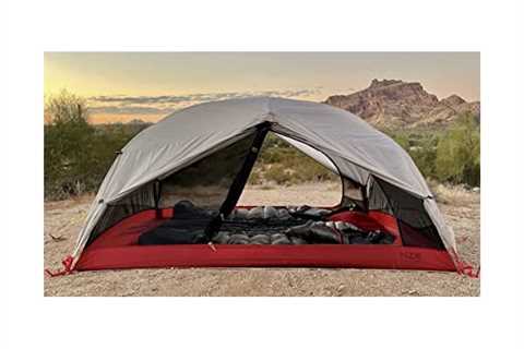 Ultralight 3 Person Backpacking Tent - 3 Season, Freestanding 2 Doors with Rainfly, Waterproof Seam ..