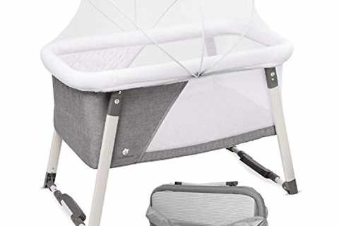 Travel Bassinet for Baby - Rocking & Sturdy Cradle - Includes Carry Case, Mosquito Net,..
