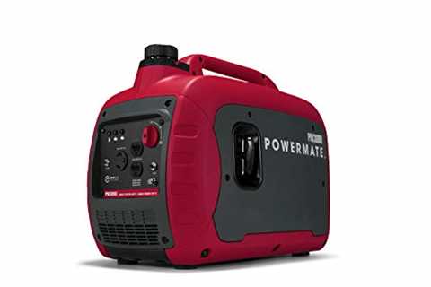 Powermate PM3000i P0080601 Gas Inverter Generator 3000 Watt 50 ST, Powered by Generac - The Camping ..