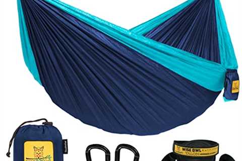 Wise Owl Outfitters Camping Hammock - Portable Hammock Single or Double Hammock Camping Accessories ..
