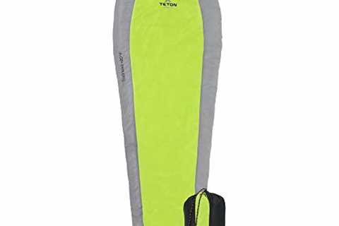 TETON Sports TrailHead Sleeping Bag for Adults; Lightweight Camping, Hiking - The Camping Companion