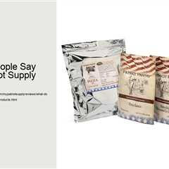 What do People Say About Patriot Supply Products?