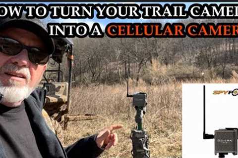 HOW TO TURN YOUR GAME ( TRAIL) CAMERA INTO A CELLULAR CAMERA! SPYPOINT CELL LINK!