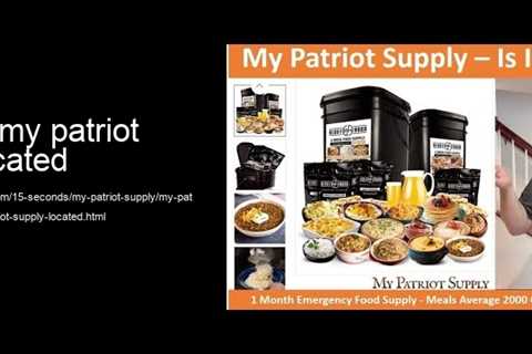 where is my patriot supply located