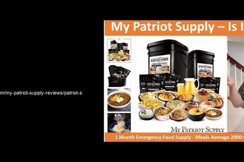 patriot survival food review