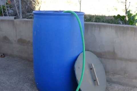 How to Store Your Water in 55 Gallon Drums