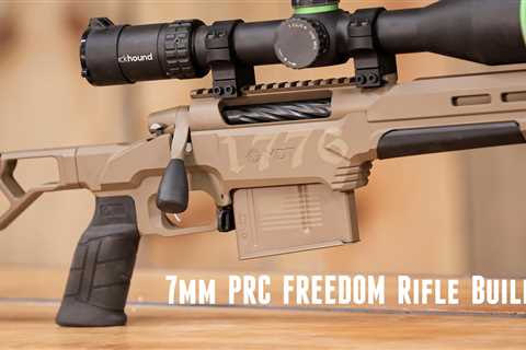 7mm PRC Freedom Rifle Build (Chambering, Cerakote, Laser, more)
