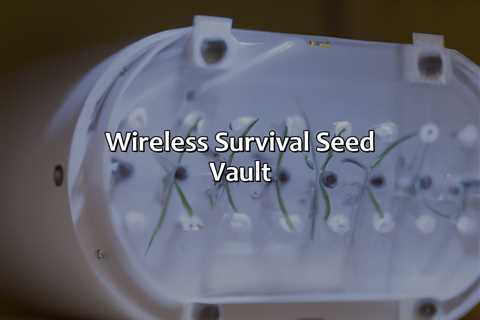 Wireless Survival Seed Vault