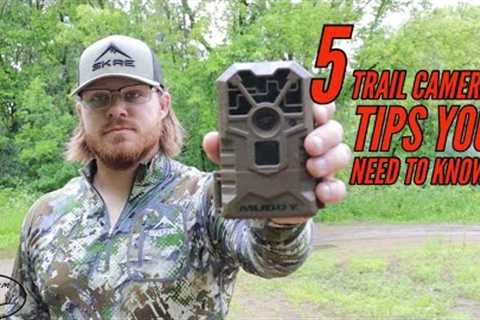 5 Tips To Help You Set your Trail Cameras! { Find More MATURE Deer}