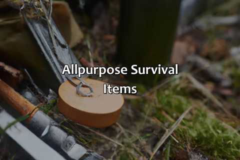 All-Purpose Survival Items