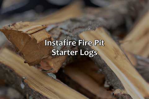 Instafire Fire Pit Starter Logs
