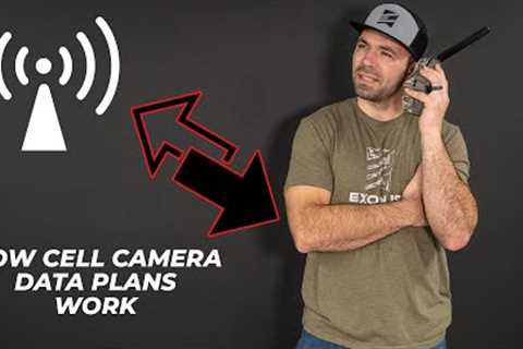 How Cell Camera Data Plans Work