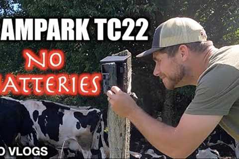 This Trail Cam Doesn''t Use Batteries! The Campark TC22