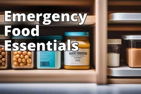 Emergency Food Storage 101: How to Create a Sustainable Plan