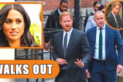 Harry Refused To Take Stand To Testify, Walk Out After Lawyer Discover Meghan Tampered With Evidence