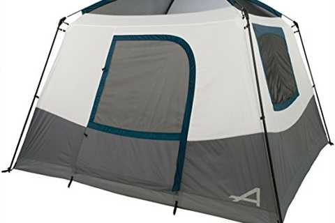 ALPS Mountaineering Camp Creek 4 Person Tent - Charcoal/Blue - The Camping Companion