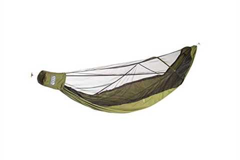 ENO, Eagles Nest Outfitters JungleNest Hammock, Evergreen - The Camping Companion