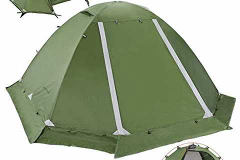 Clostnature Lightweight 2-Person Backpacking Tent - 4 Season Ultralight Waterproof Camping Tent,..
