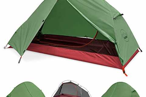 KAZOO Waterproof Backpacking Tent Ultralight 1 Person