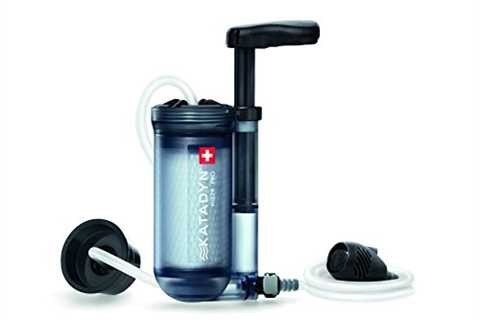 Katadyn Hiker Pro Transparent Water Filter, Lightweight, Compact Design for Personal or Small Group ..