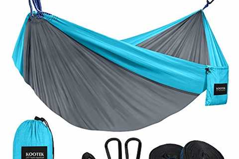 Kootek Camping Hammock Single Portable Hammocks Camping Accessories for Outdoor, Indoor,..