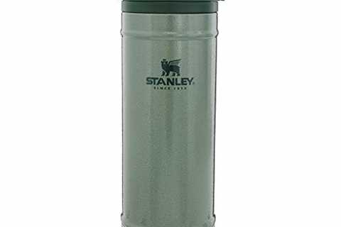 Stanley Travel Mug French Press 16oz with Double Vacuum Insulation, Stainless Steel Coffee Mug,..