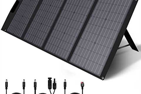 Allto Solar 60 Watt 18V Foldable Solar Panel Kit - The Camping Companion