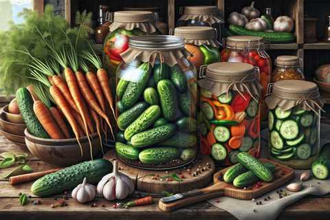 Easy Food Preservation: Pickling & Storage Tricks