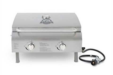 Pit Boss Grills 75275 Stainless Steel Two-Burner Portable Grill - The Camping Companion