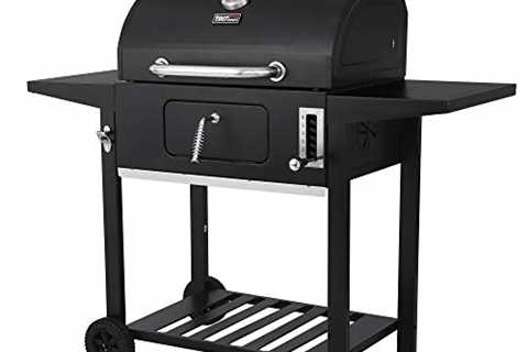 Royal Gourmet CD1824AX 24-Inch Charcoal Grill Outdoor BBQ Smoker Picnic Camping Patio Backyard..