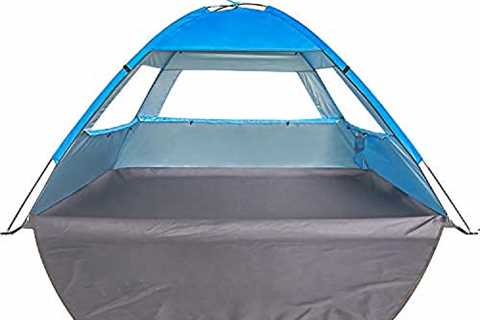 Venustas Beach Tent Sun Shelter for 3/4-5/6-7/8-10 Person, UPF 50+ UV Protection Beach Canopy,..