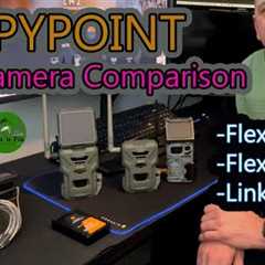 SPYPOINT  Trail  Camera Comparison (Flex S, Flex G-36, Link Micro S)